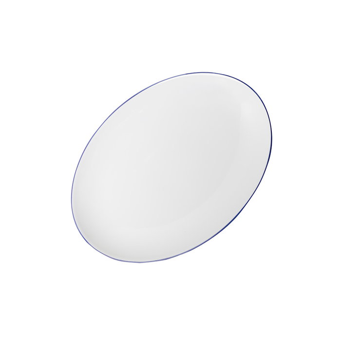 Avet Fuente Oval Olimpic Blue Porcelana 25x19 cm Avet Fuente Oval Olimpic Blue Porcelana 25x19 cm